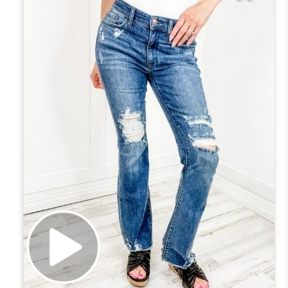 Judy blue slim boot cut jeans